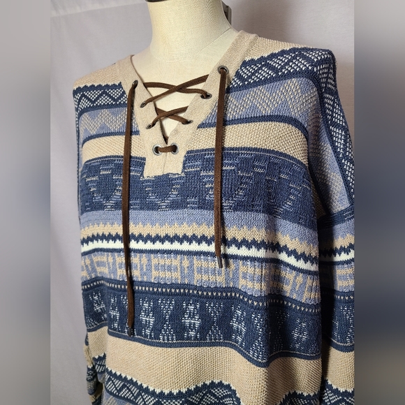 CHAPS- knit sweater- Size large - Picture 2 of 6